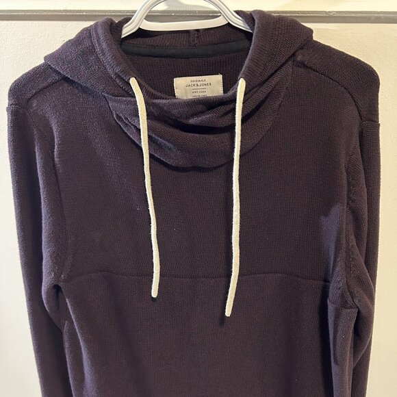 Jack and Jones Hooded Knit Sweater - Picture 1 of 3